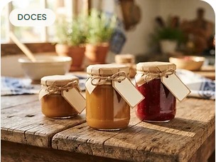 Doces artesanais